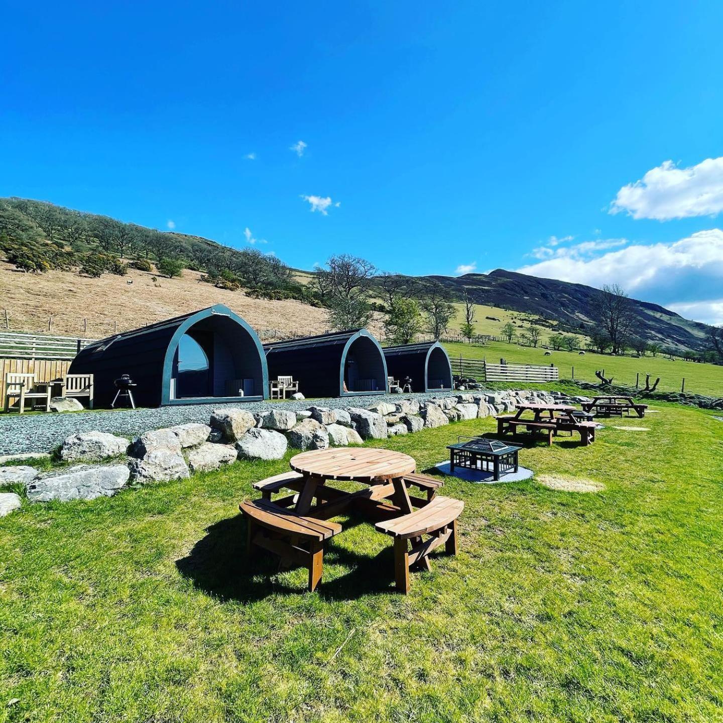 The Huts At Highside Farm Campsite Keswick (Cumbria)